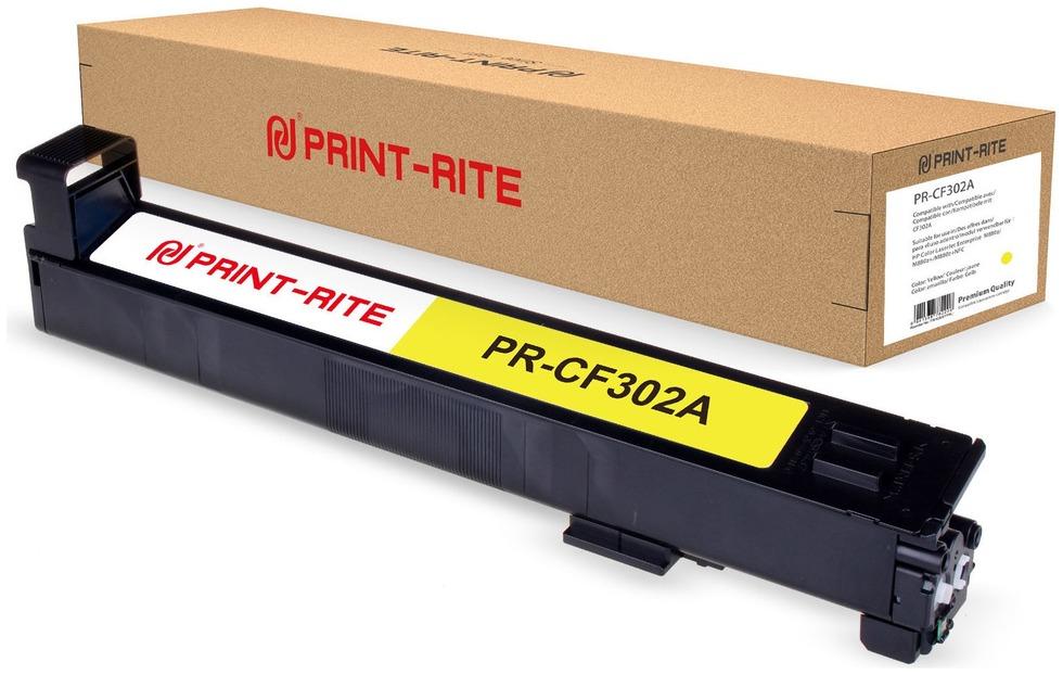 

Картридж лазерный Print-Rite PR-CF302A (№827A/CF302A), желтый, 30000 страниц, совместимый для CLJ Enterprise M880/M880z