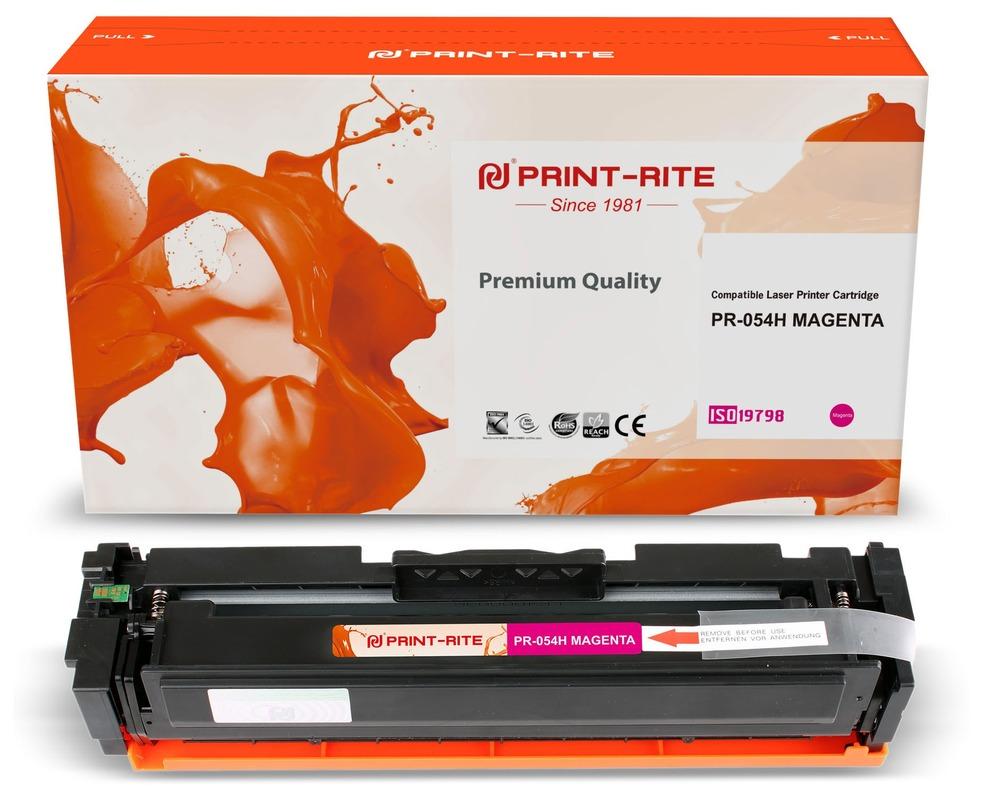 

Картридж лазерный Print-Rite PR-054H MAGENTA (054HM/3026C002), пурпурный, 2300 страниц, совместимый для Canon i-SENSYS LBP 621Cw/ 623Cdw, MF 641Cw/ 643Cdw/ 645Cx