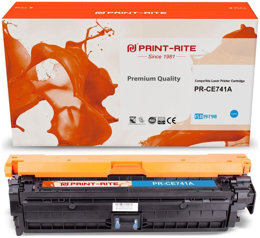 

Картридж лазерный Print-Rite PR-CE741A (№307A/CE741A), голубой, 7300 страниц, совместимый для CLJ CP5220/5225/5225n/5225dn