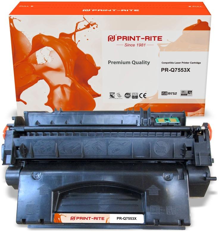 

Картридж лазерный Print-Rite PR-Q7553X (№53X/Q7553X), черный, 7000 страниц, совместимый для LaserJet 1160 / 1320 / 3390 / 3392 / P2014 / P2015 / M2727