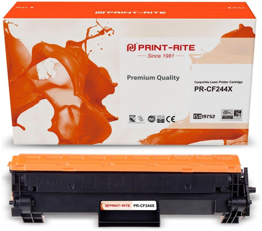 

Картридж лазерный Print-Rite PR-CF244X (№44X/CF244X), черный, 2000 страниц, совместимый для LaserJet Pro M28a/M28w/M15a/M15w