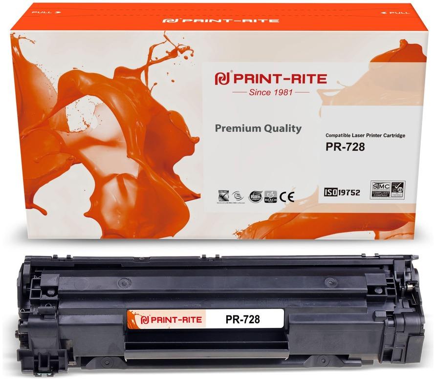 

Картридж лазерный Print-Rite PR-728 (728/3500B002), черный, 2100 страниц, совместимый для Canon imageCLASS MF4410 / MF4420 / MF4430 / MF4450 / MF4550 / MF4570 / MF4580