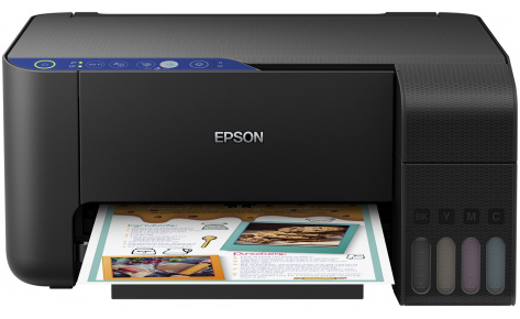 

МФУ струйный Epson L3151, A4, цветной, 33стр/мин (A4 ч/б), 15стр/мин (A4 цв.), 5760x1440dpi, СНПЧ, Wi-Fi, USB, черный (C11CG86411), L3151