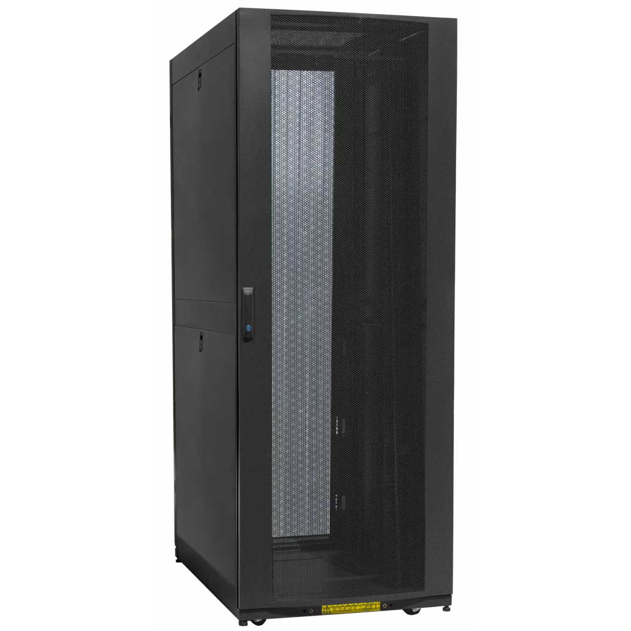

Шкаф серверный напольный 42U 800x800 мм, перфорация/металл, черный, разборный, SNR Metal Box MQ428080 (MQ428080), MQ428080