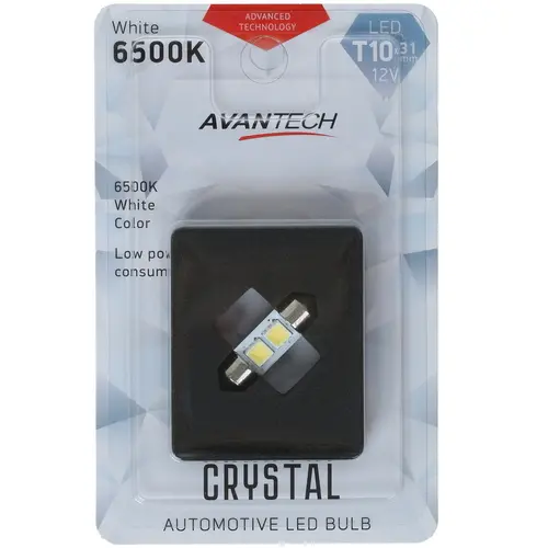 Лампа автомобильная светодиодная Avantech ALB0108, габаритные фонари, стоп-сигналы, T10x31
