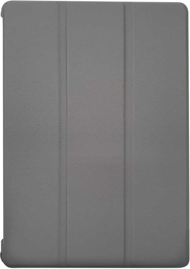 Чехол-книжка BORASCO Tablet Case для планшета Lenovo Tab P10 TX-X705L, искусственная кожа, серый (1403851)