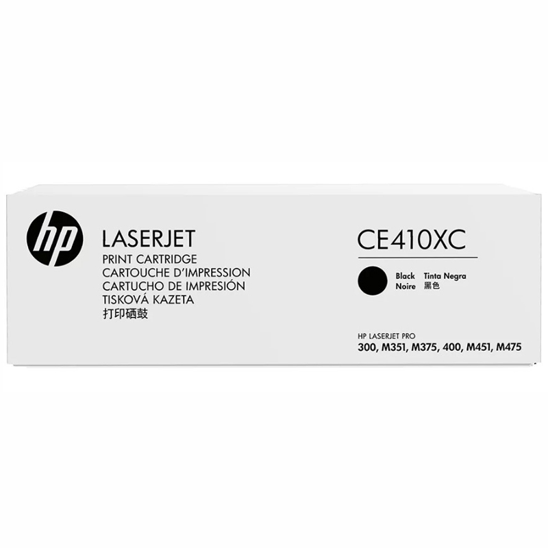 

Картридж лазерный HP 305X/CE410XC, черный, 4000 страниц, оригинальный для HP CLJ M351/M451/MFP M375/MFP M475, 305X