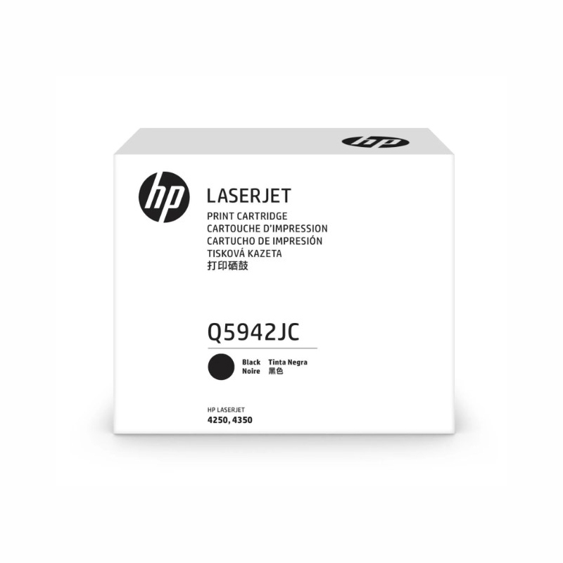 

Картридж лазерный HP 42J/Q5942JC, черный, 28000 страниц, оригинальный для HP LJ 4250/4350, 42J