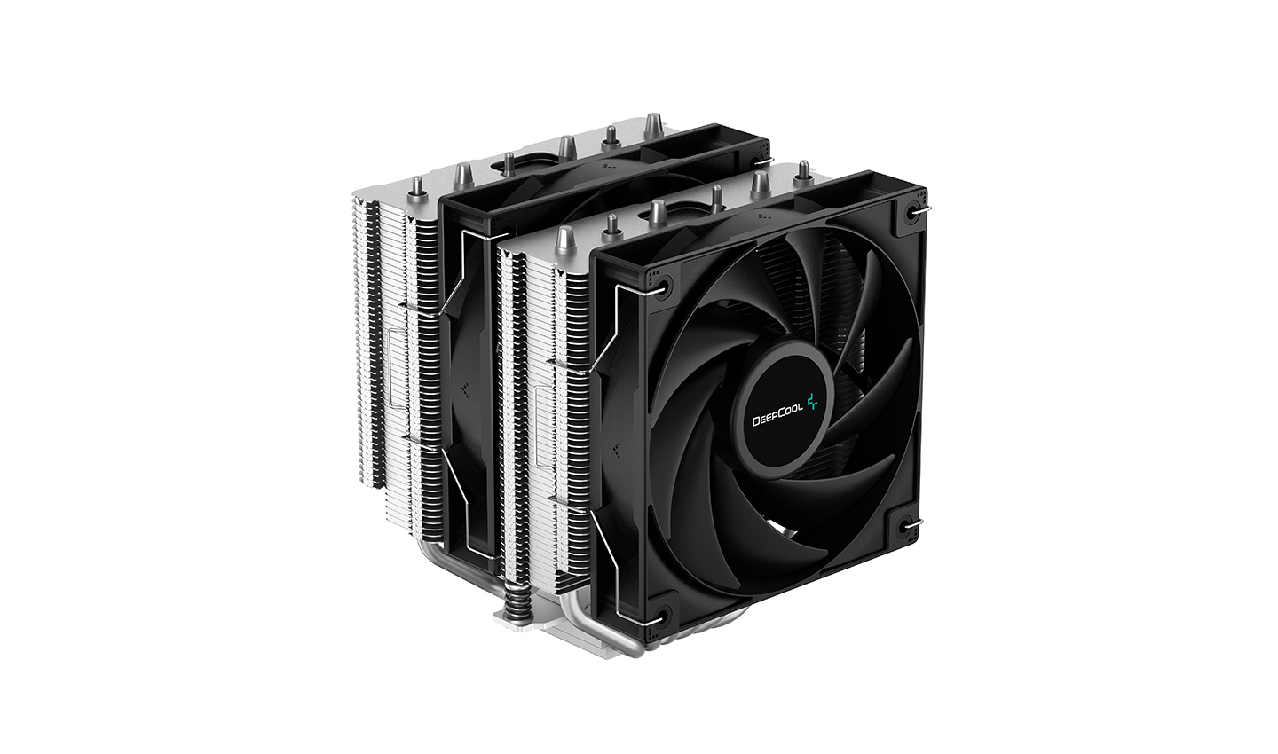 

Кулер для процессора DeepCool AG620 для Socket/115x/1200/1700/1851/2066/AM4/AM5, 120 мм, 1850rpm, 29 дБА, 260 Вт, 4-pin PWM, Al (R-AG620-BKNNMN-G-1), AG620