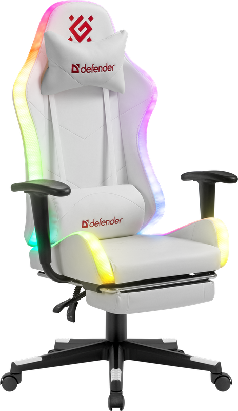 Кресло игровое Defender Watcher, белый