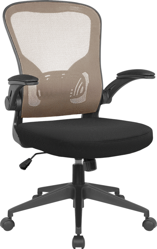 Кресло офисное Defender Akvilon черный/коричневый (64323)