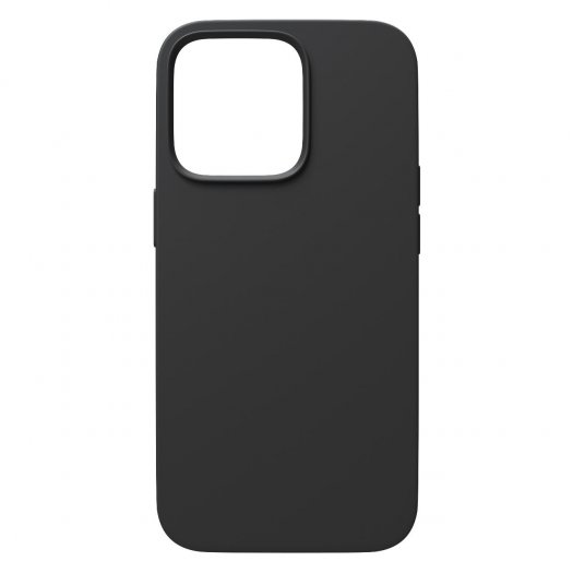 

Силиконовый чехол с микрофиброй Red Line для смартфона Apple iPhone 14, силикон/микрофибра, черный (УТ000032635)