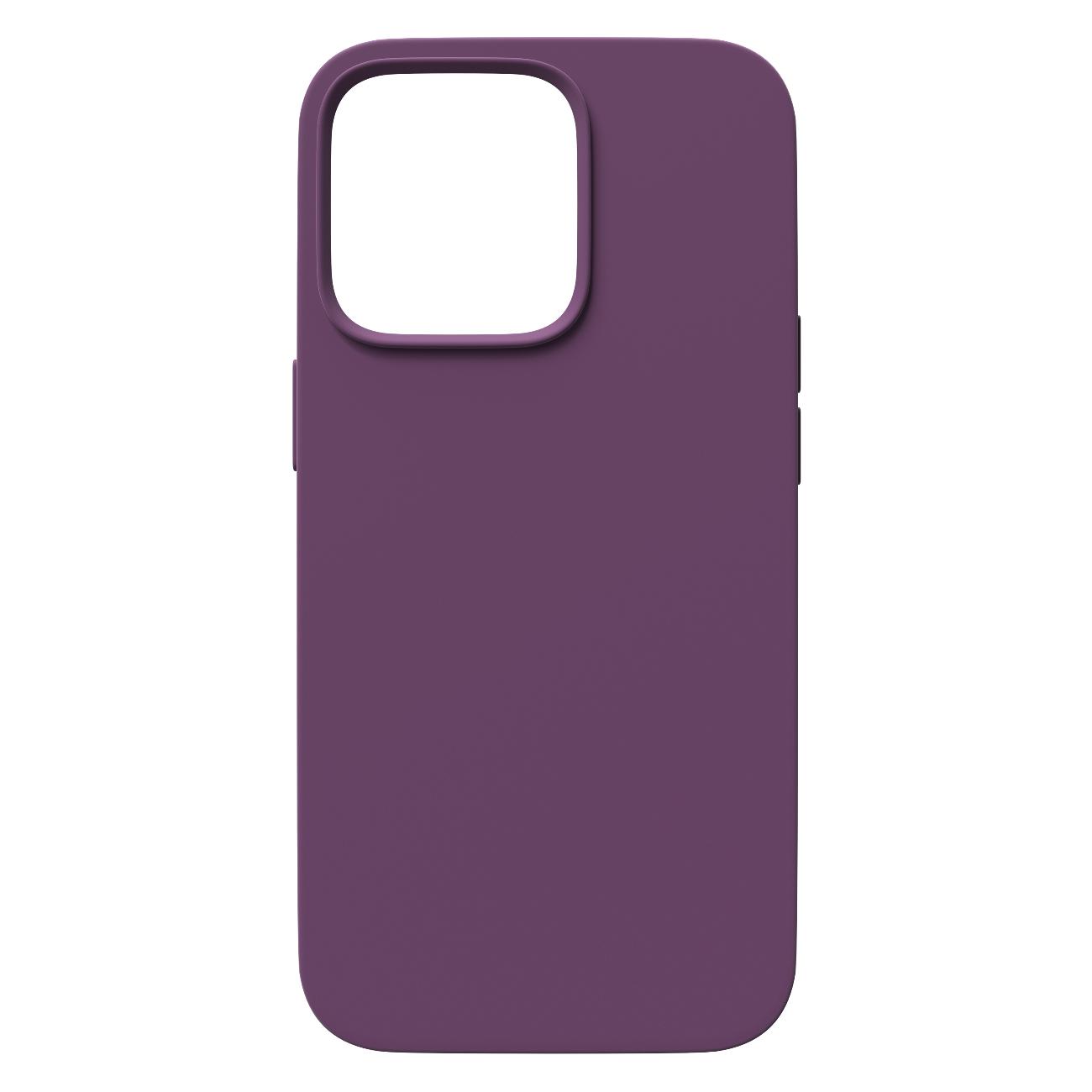 

Силиконовый чехол с микрофиброй Red Line для смартфона Apple iPhone 14 Plus, силикон/микрофибра, Lavander (УТ000032562)