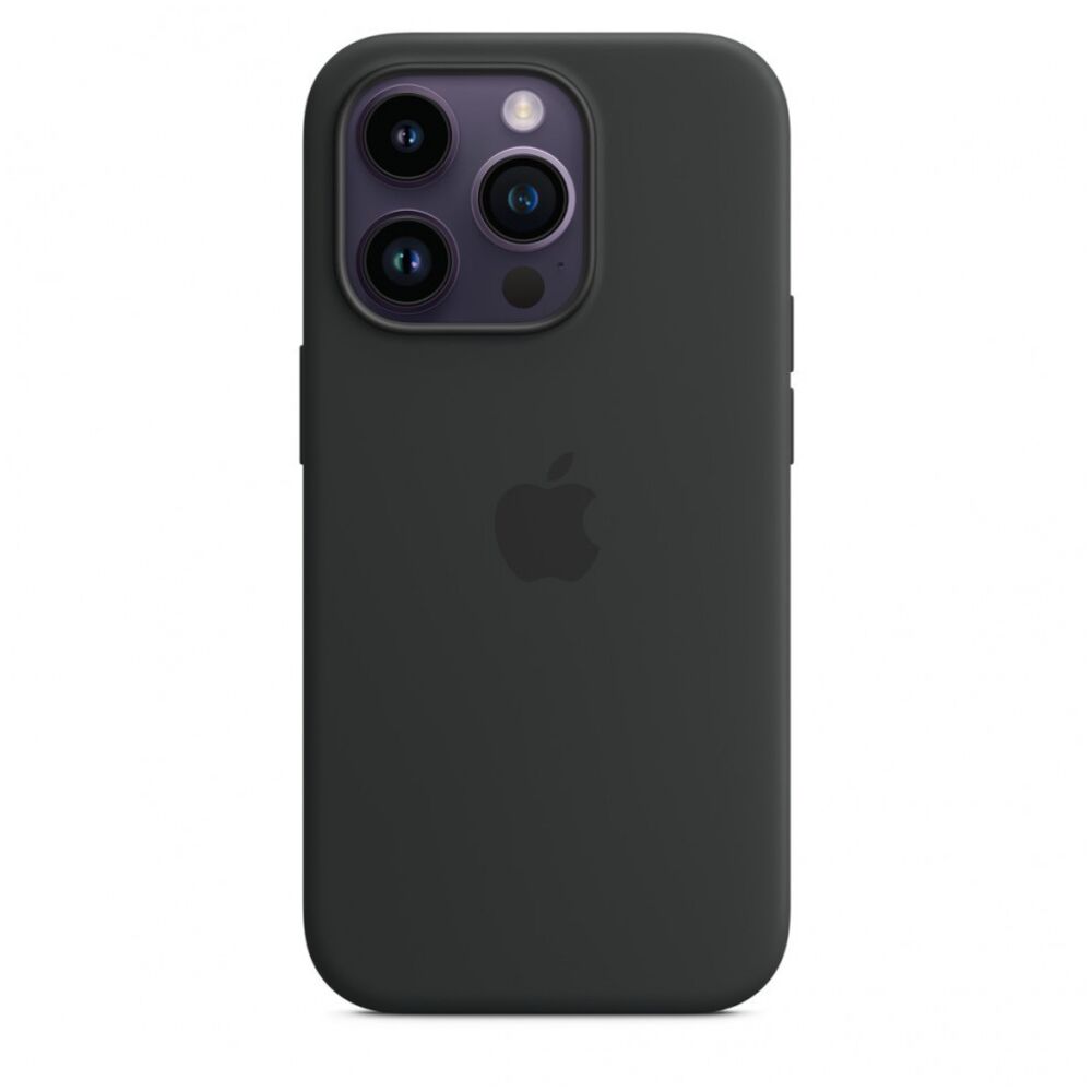 

Силиконовый чехол с микрофиброй Red Line MagSafe для смартфона Apple iPhone 14 Pro Max, силикон, микрофибра, черный (УТ000032604)