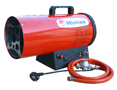

Тепловая пушка газовая 300 м² 15 кВт, 300 м³/час, 220/230 В, Hintek GAS 15 (GAS 15), Черный/красный, GAS 15