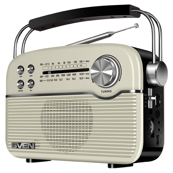 Портативная акустика SVEN SRP-500, 3 Вт, USB, Bluetooth