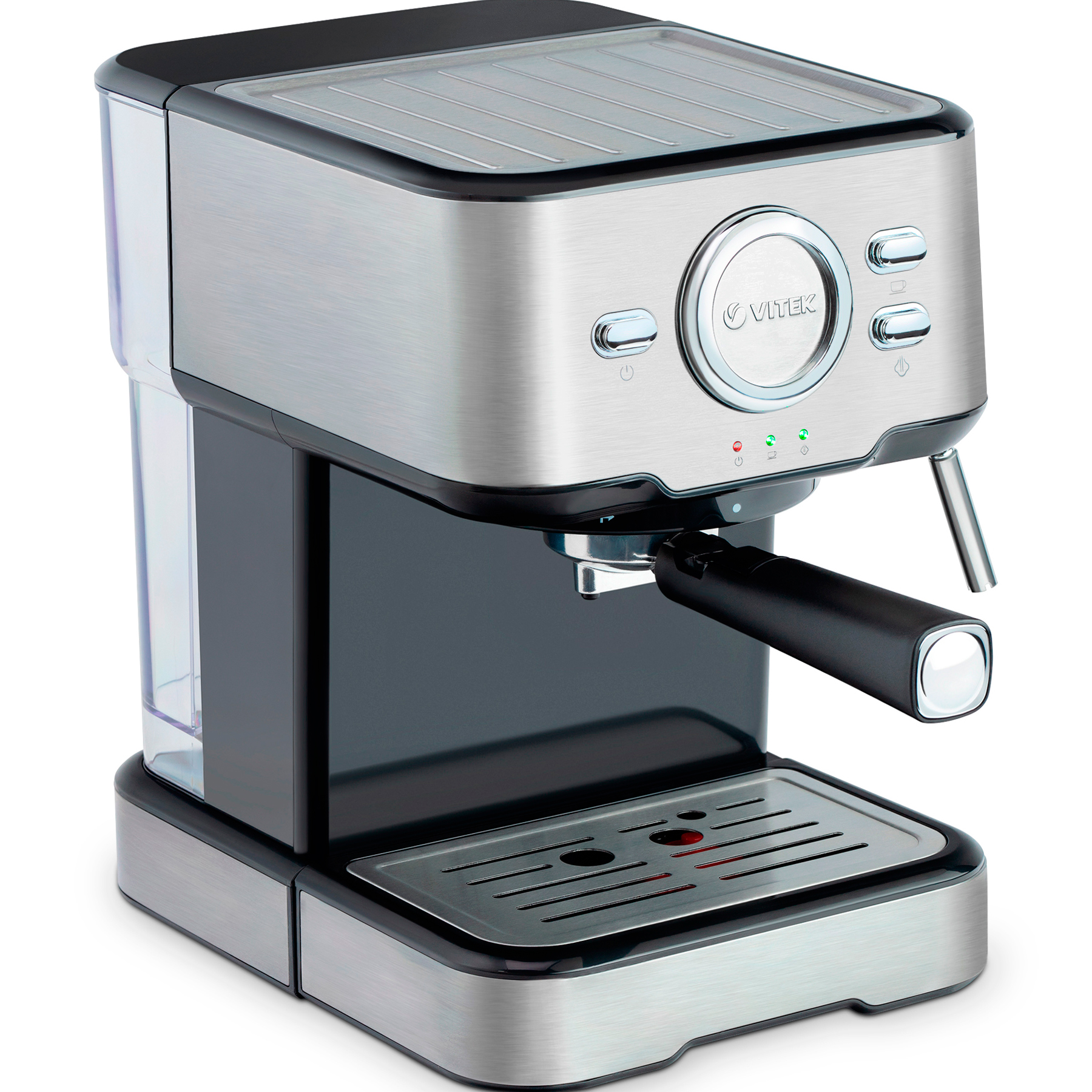 Кофеварка рожковая VITEK VT-1520, 850 Вт, 1.5 л