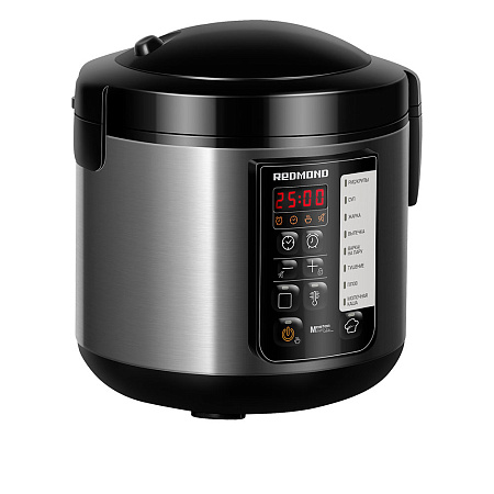 

Мультиварка Redmond RMC-M04 2л, 400Вт, черный (RMC-M04), RMC-M04