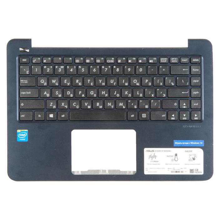 

Клавиатура для ноутбукаAsus E402MA, E402SA с топкейсом (13NL0033AP0301), Черный, 13NL0033AP0301