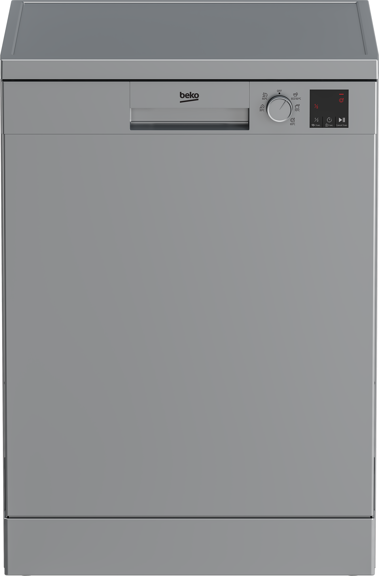 

Посудомоечная машина полноразмерная Beko DVN053WR01S, серебристый (7656508377), DVN053WR01S