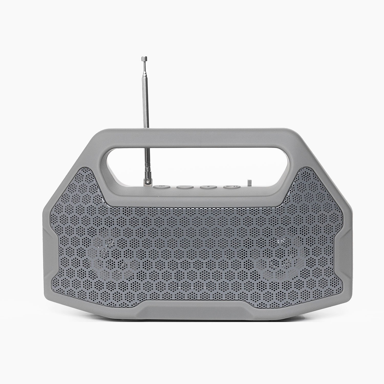 

Акустика портативная 320, FM, AUX, USB, microSD, Bluetooth, подсветка, серый (119053), 320