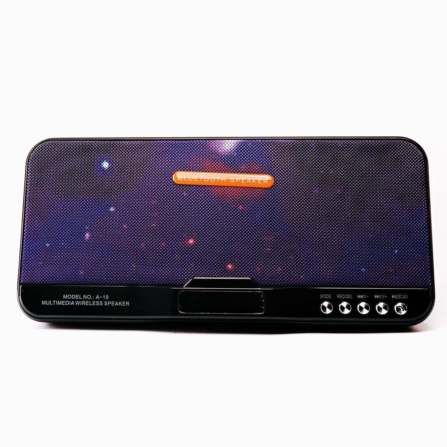 

Акустика портативная A19, 5Вт, AUX, USB, microSD, Bluetooth, принт (119093), A19