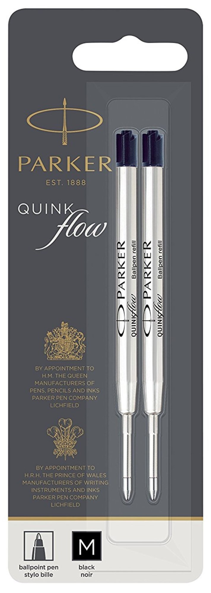 Стержень шариковый Parker QuinkFlow Z08 (1950372)