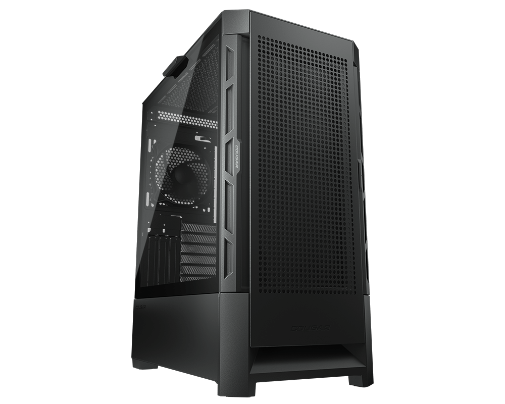 

Корпус COUGAR Airface, ATX, Midi-Tower, 2xUSB 3.0, черный, без БП (CGR-5ZD1B-AIR), Airface
