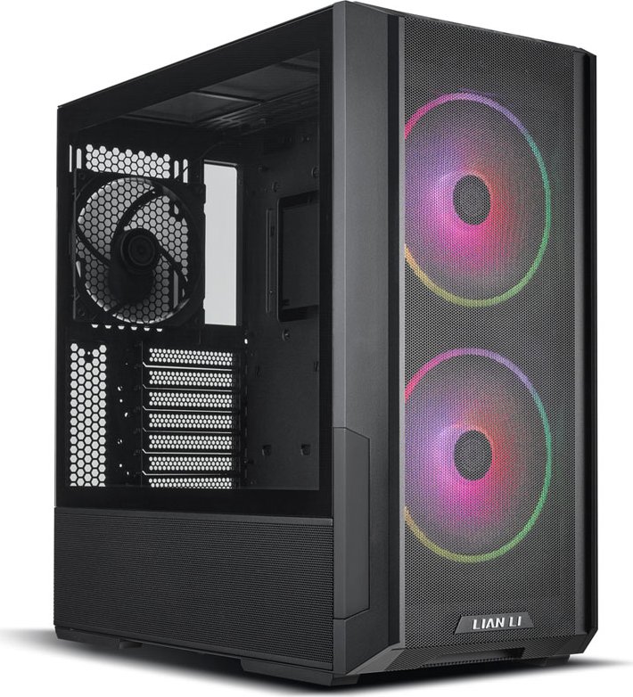 Корпус LIAN-LI Lancool 216 RGB EATX Midi-Tower 2xUSB 30 USB Type-C RGB подсветка черный без БП G99LAN216RX00 11100₽