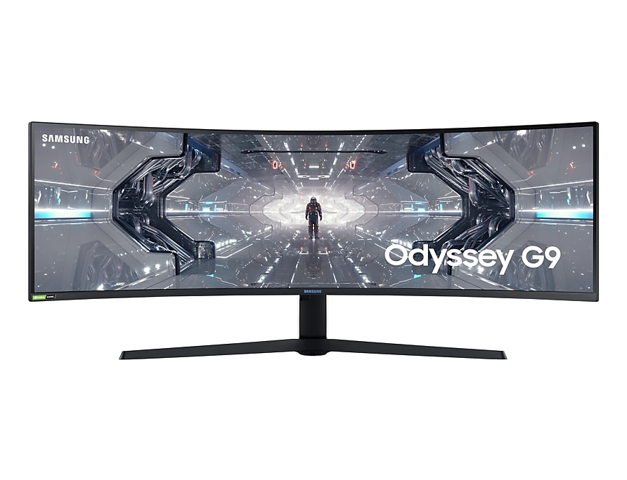 Монитор 49" Samsung Odyssey G9 LC49G95TSSMXUE черный