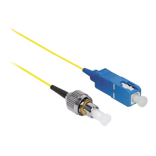 Патч-корд оптический SNR, SC/UPC-FC/UPC, одномодовый, 0.9, G657, одинарный, 1м, желтый (SNR-PC-SC/UPC-FC/UPC-1m (0,9))