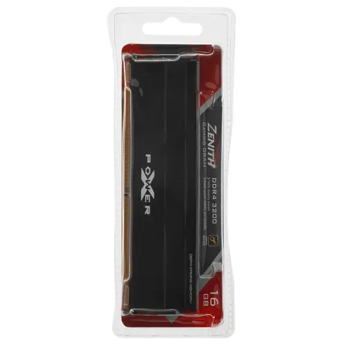 

Память DDR4 DIMM 16Gb, 3200MHz, CL16, 1.35V, Silicon Power, XPOWER Zenith (SP016GXLZU320BSC) Retail