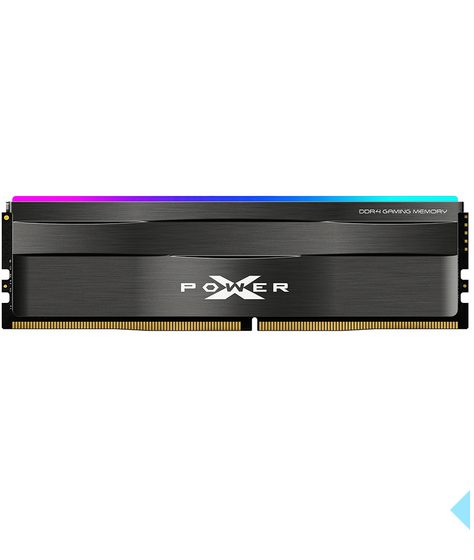 

Память DDR4 DIMM 8Gb, 3200MHz, CL16, 1.35V, Silicon Power, XPOWER Zenith RGB (SP008GXLZU320BSD) Retail