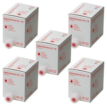 

Чернила Ricoh, 5шт. x 600мл, пурпурный, оригинальные для Ricoh VI Priport DD 4450/DX 4542/4545/JP 4500 (893207), 0