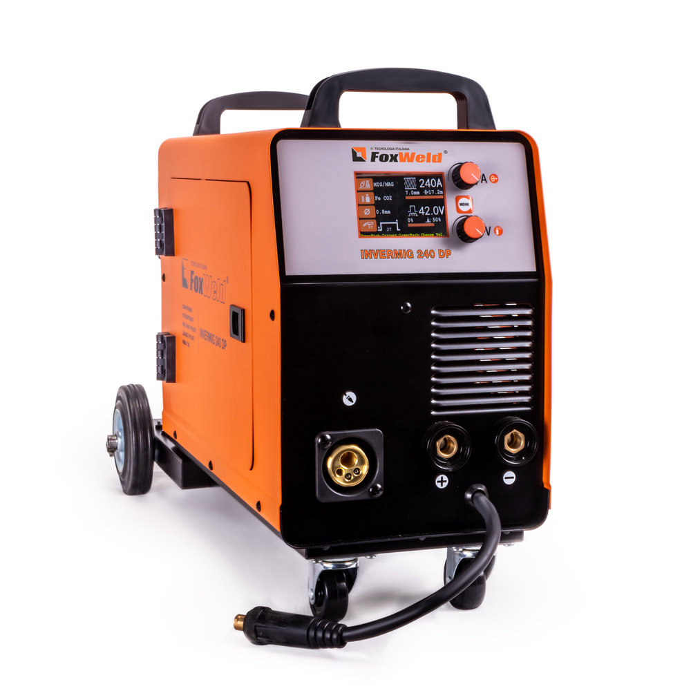 

Сварочный аппарат Foxweld INVERMIG 240 D, TIG, MIG/MAG, MMA, полуавтомат, MMA (130А-270А), 130 В-270 В (8916), INVERMIG 240 D