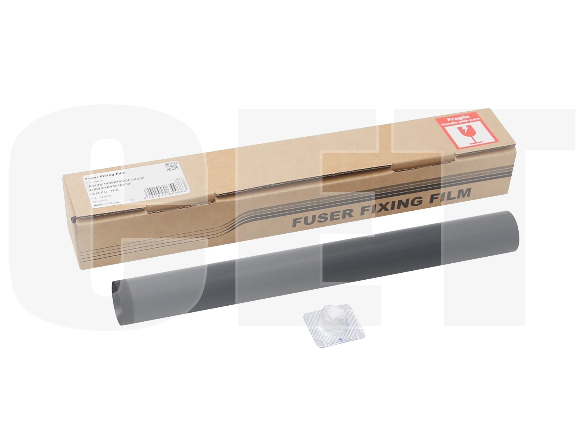 

Термопленка CET для Canon iR 1643iF, iR 1643i, iR 1643, iR 1435iF, iR 1435i, iR 1435P, iR 1435 (CET311036)