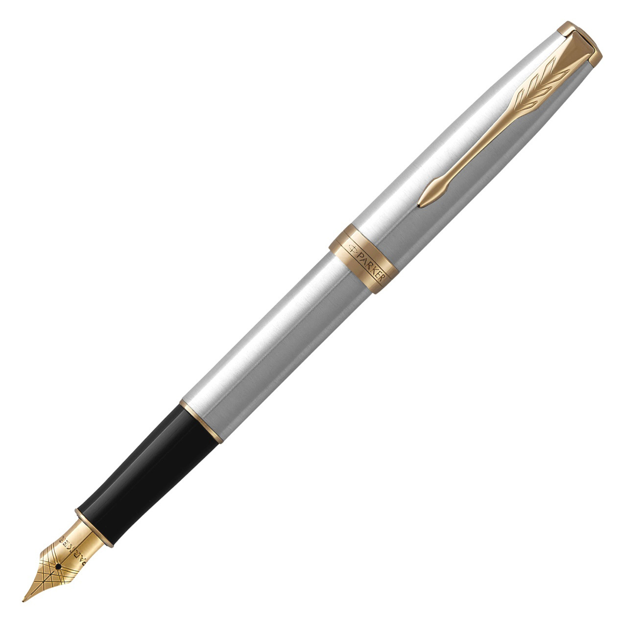 

Ручка перьевая Parker Sonnet Core F527, черный, сталь нержавеющая, колпачок, подарочная упаковка (CW1931504), F527