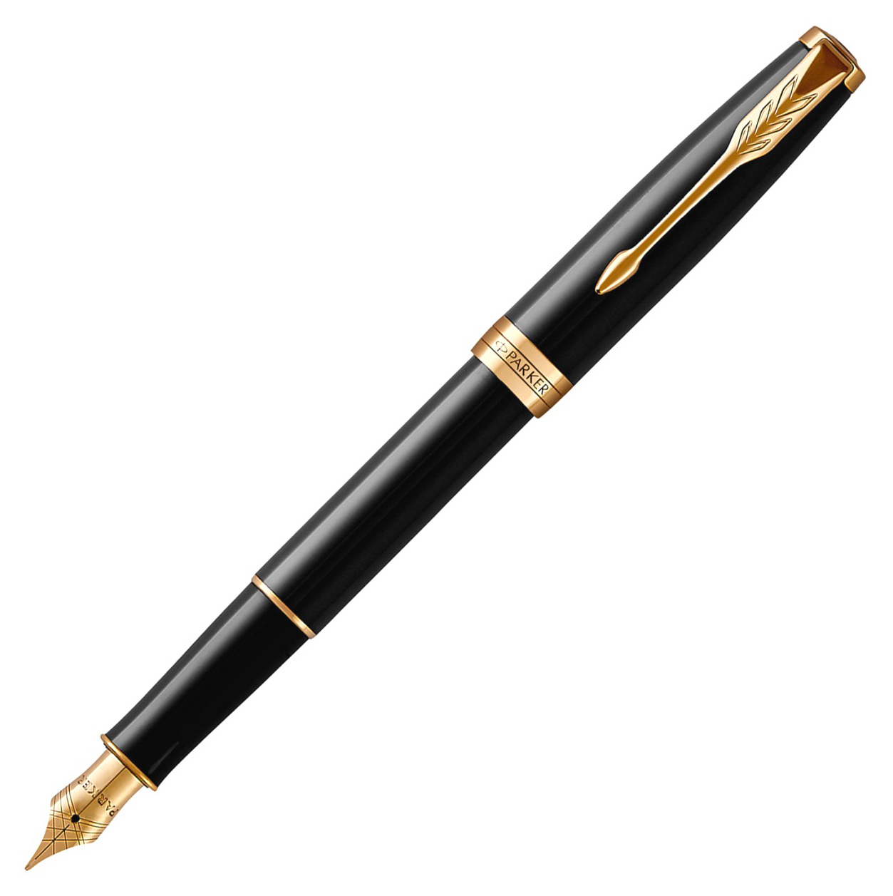 

Ручка перьевая Parker Sonnet Core F539, латунь лакированная, колпачок, подарочная упаковка (CW1931494), F539