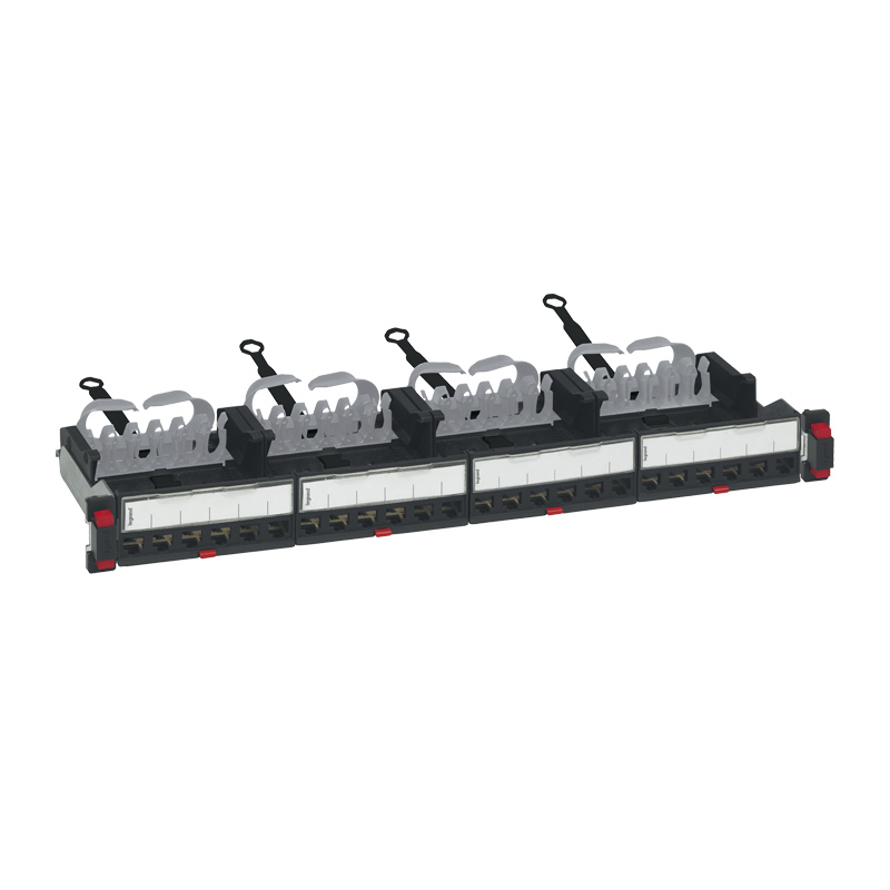 

Патч-панель 19" 1U, неукомплектованная, порты: 24 x RJ-45, черный, 33790, Legrand (33790), 33790