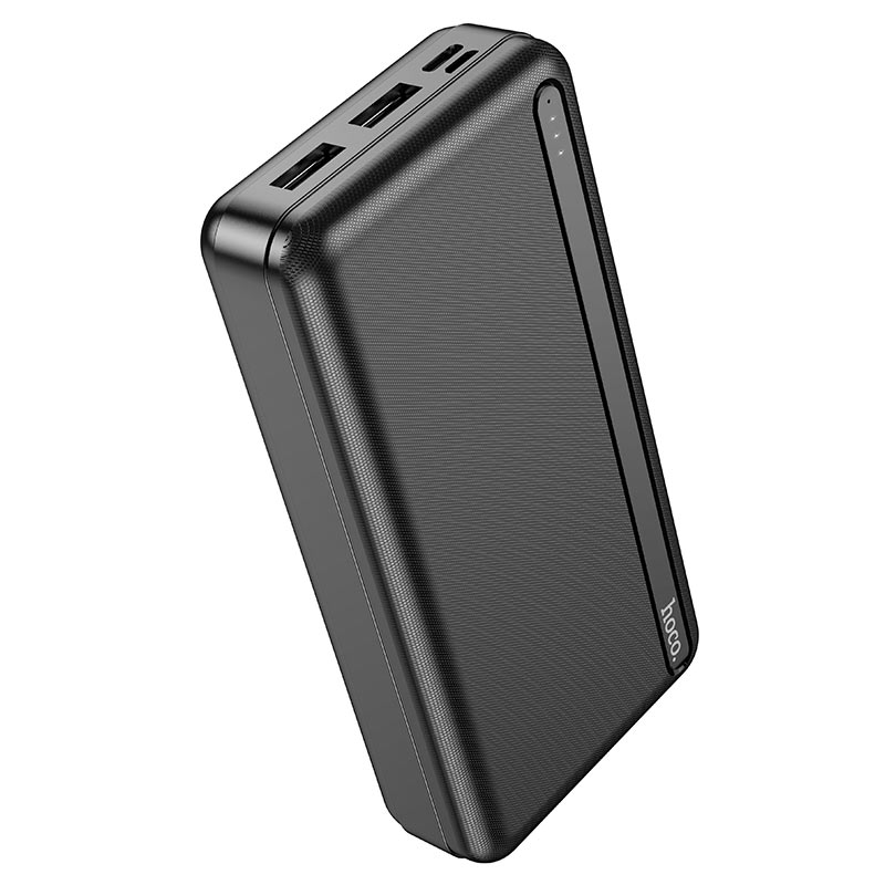 Портативный аккумулятор (Powerbank) Hoco J91A, 20000mAh, 2xUSB, 2.1A, QC, черный (6931474769923) - фото 1