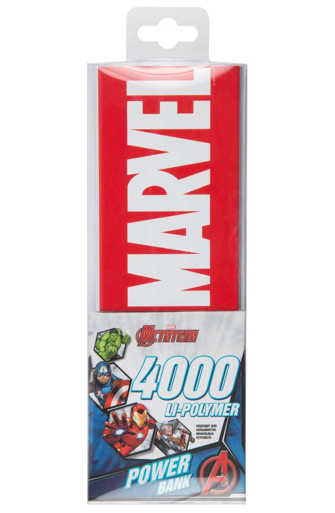 

Портативный аккумулятор (Powerbank) Red Line J01 Marve №50, 4000mAh, 1xUSB, 1A, розовое золото (УТ000016578), J01 Marve №50