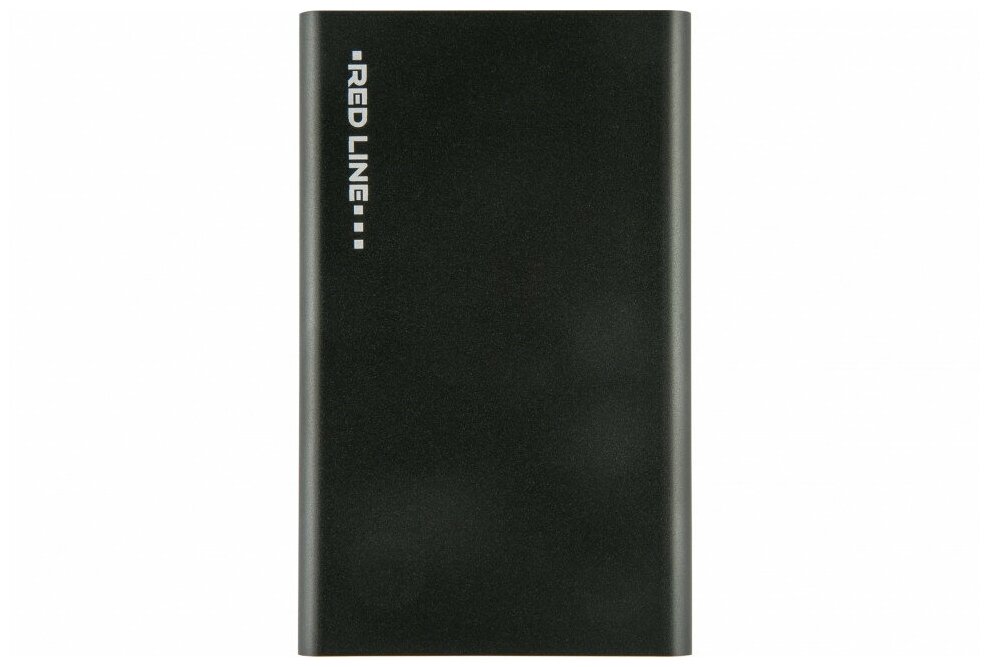 Портативный аккумулятор (Powerbank) Red Line J02, 4000mAh, 1xUSB, 1A, черный (УТ000013097) - фото 1