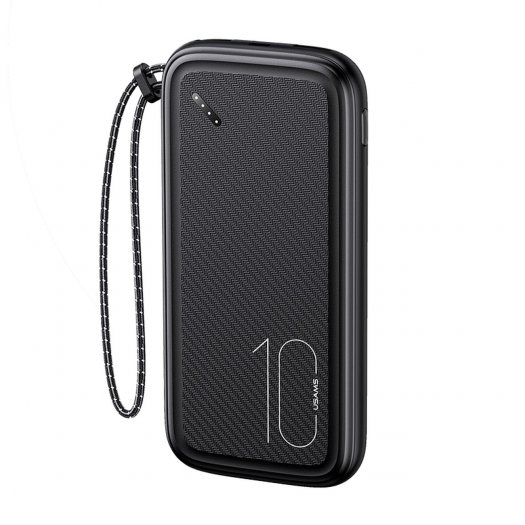

Портативный аккумулятор (Powerbank) USAMS US-CD150 PB56, 10000mAh, 2xUSB, 2A, черный (10KCD15001), US-CD150 PB56