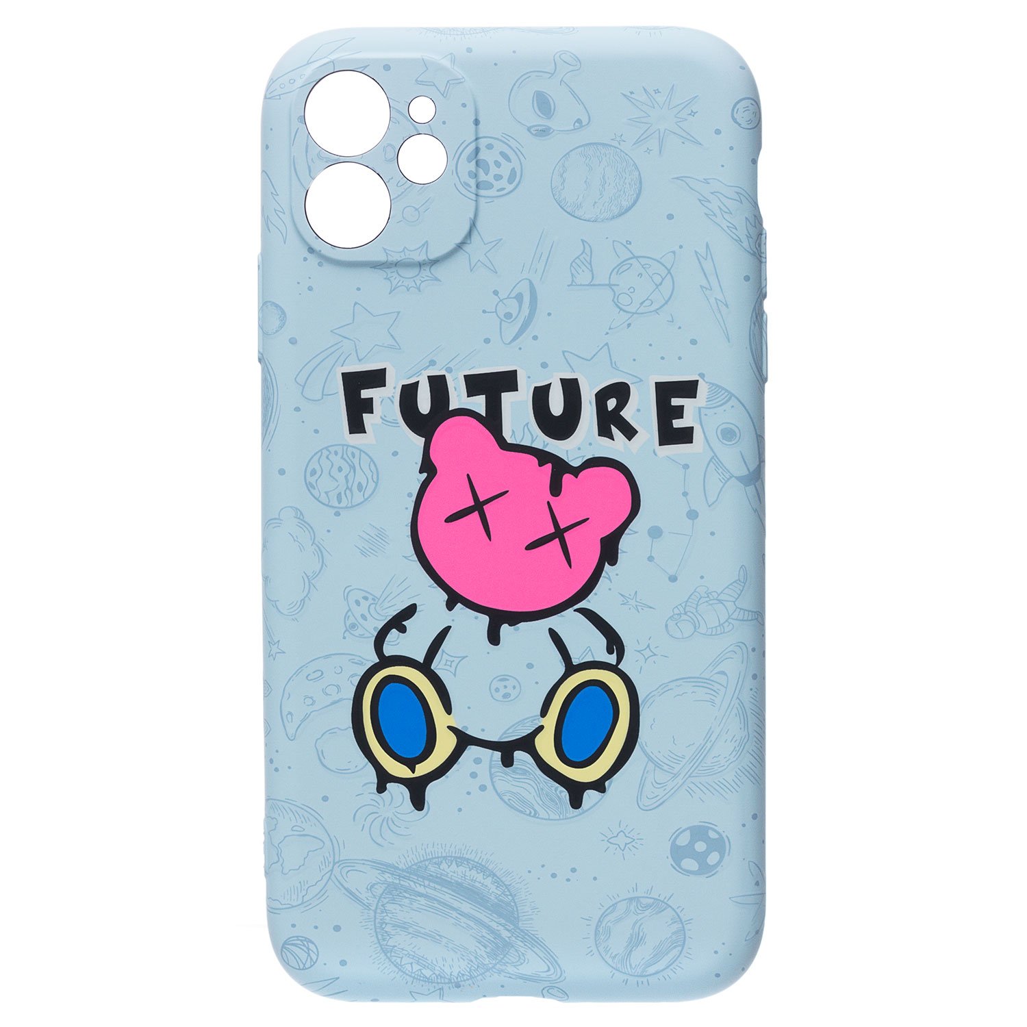 

Чехол-накладка Luxo Creative для смартфона Apple iPhone 11, синий (209352)