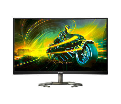 

Монитор 27" Philips Momentum 5000 27M1C5500VL/00 VA, изогнутый, 2560x1440 (16:9), 250кд/м2, 165Hz, 1мс, 178°/178°, HDMI, DisplayPort, черный (27M1C5500VL/00), 27M1C5500VL/00