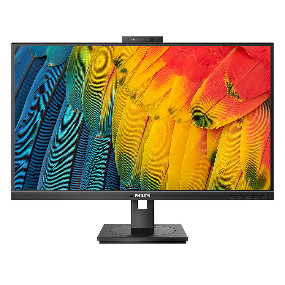 

Монитор 27" Philips 5000 27B1U5601H/00 IPS, 2560x1440 (16:9), 350кд/м2, 4мс, 178°/178°, HDMI, DisplayPort, USB Type-C, веб-камера, черный (27B1U5601H/00), 27B1U5601H/00
