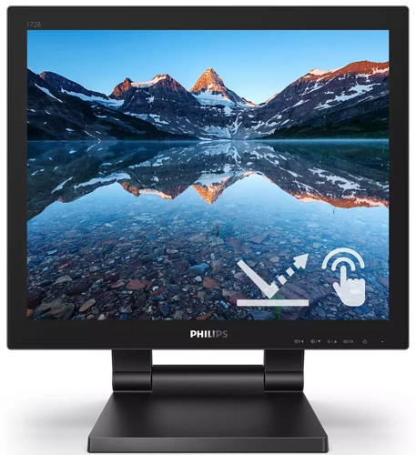 

Монитор 17" Philips B Line 172B9T (00/01) TN, сенсорный, 1280x1024 (5:4), 250кд/м2, 1мс, 170°/160°, VGA, DVI, HDMI, DisplayPort, USB-Hub, черный (172B9T (00/01)), 172B9T (00/01)