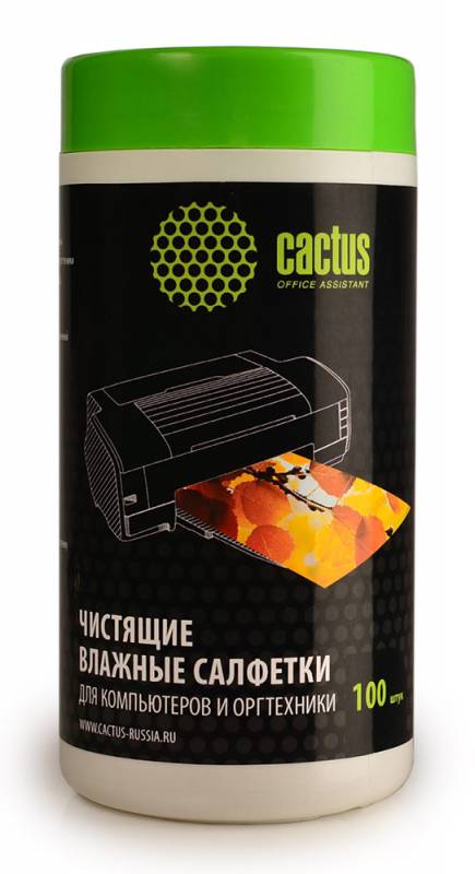 Салфетки влажные CS-T1002 Cactus