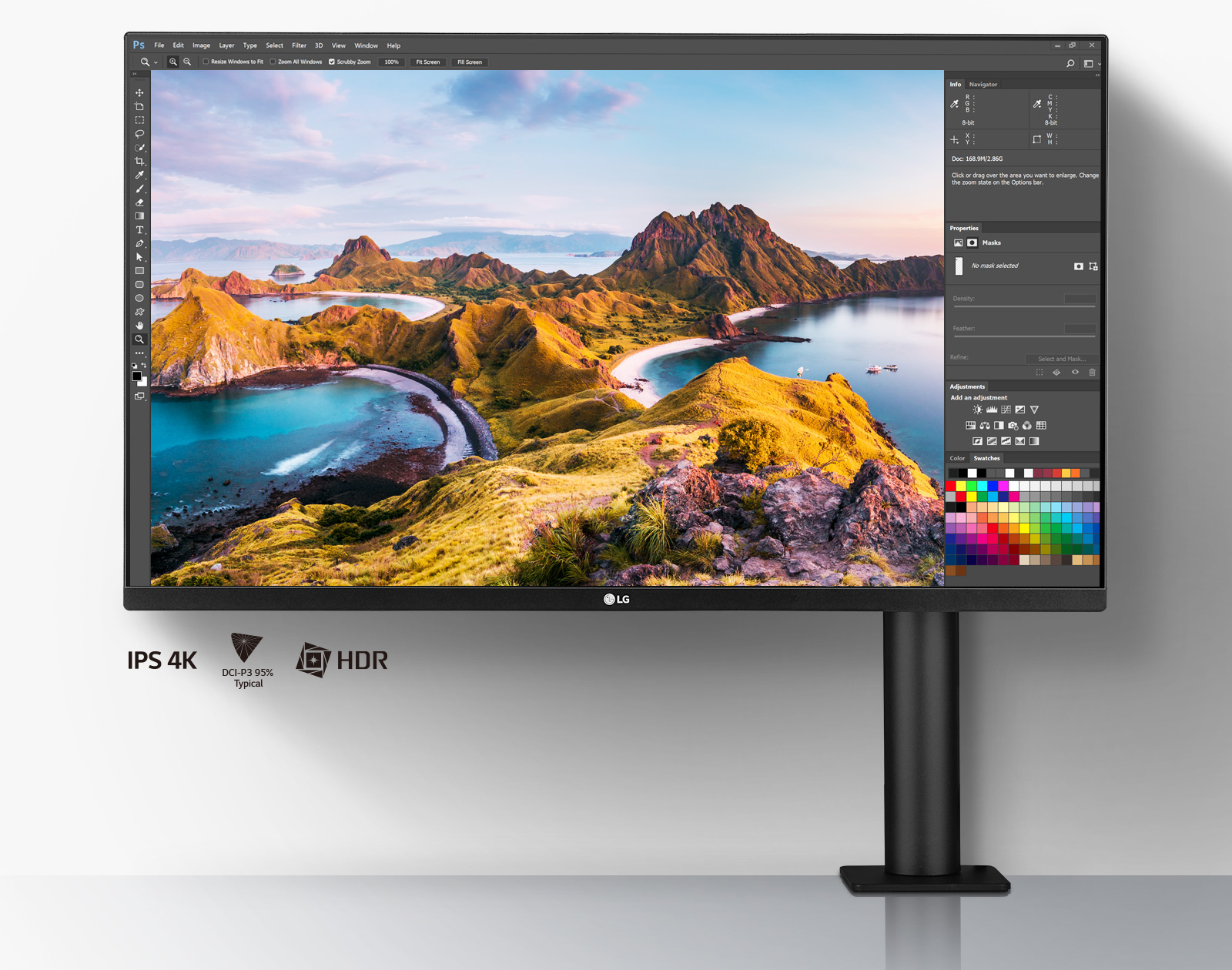 

Монитор 31.5" LG Ergo LG-32UN880 IPS, 3840x2160 (16:9), 350кд/м2, 5мс, 178°/178°, FreeSync, HDMI, DisplayPort, USB Type-C, USB-Hub, черный (LG-32UN880), LG-32UN880