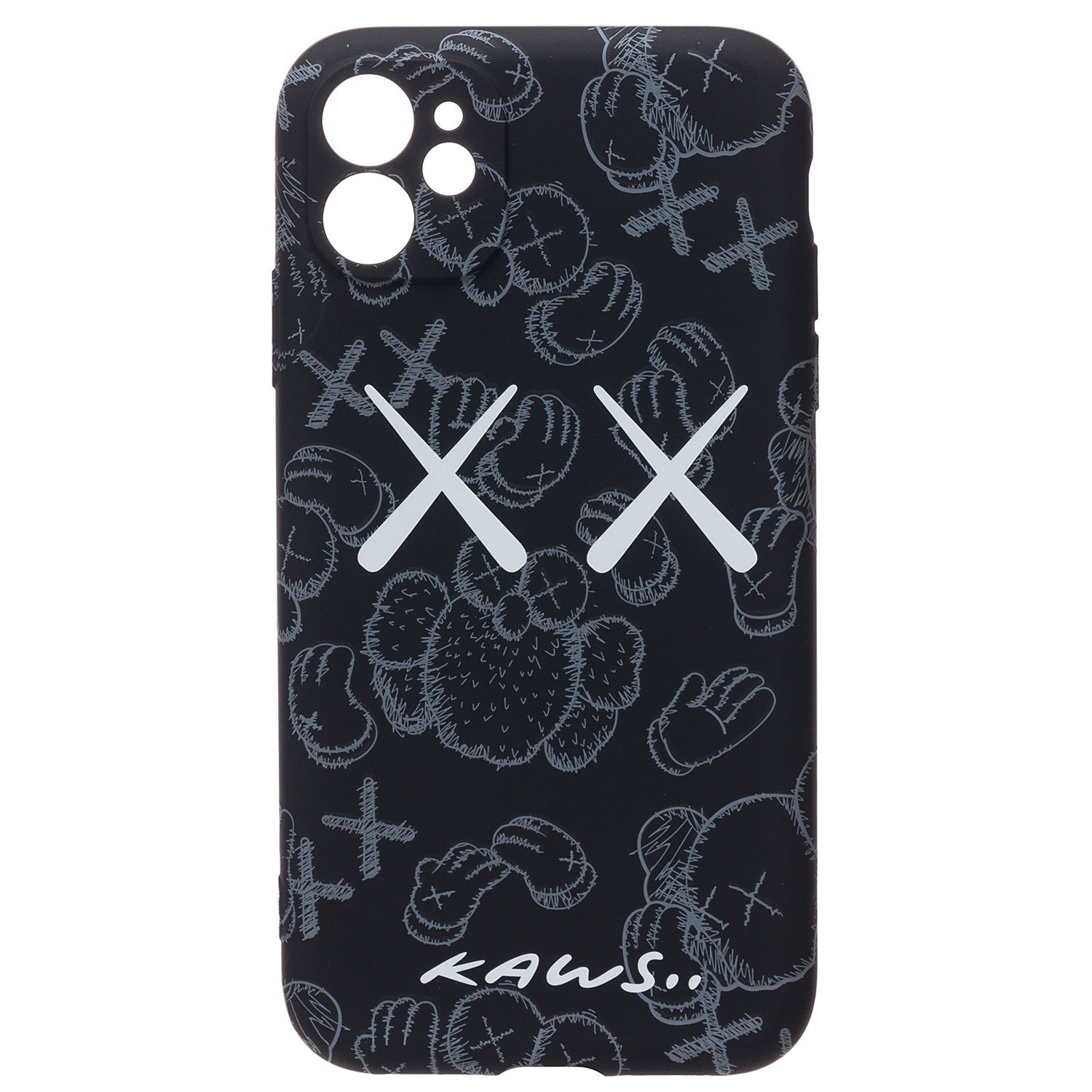 Чехол-накладка Luxo Creative для смартфона Apple iPhone 11, черный (209337)